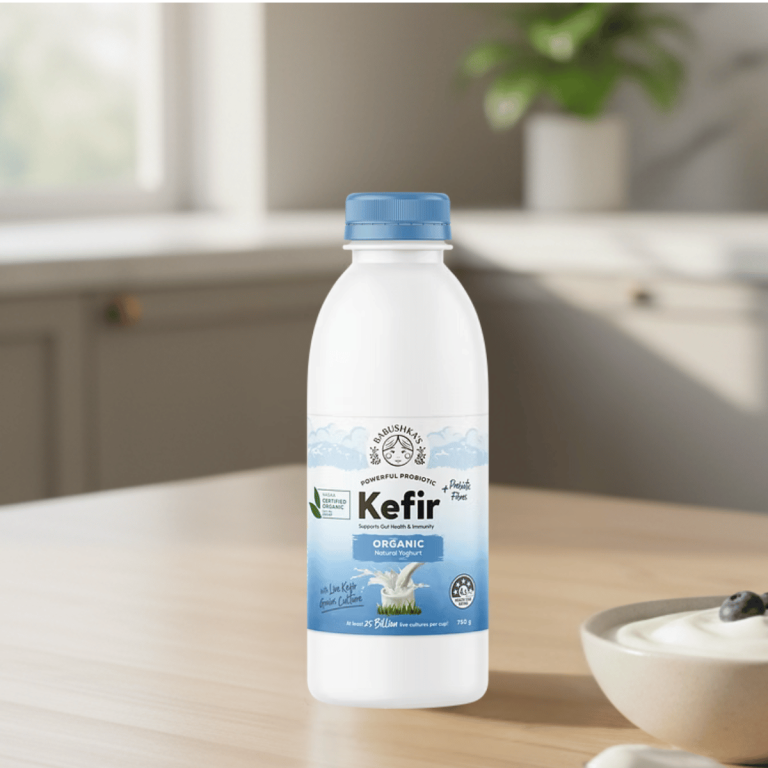 Babushkas Organic Natural Yoghurt 500g