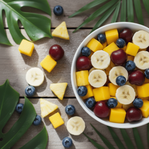 Tropical Deal 1 - (Mango 1kg, Pineapple 1kg, Aussie Blueberries 1kg, Banana 1kg, Sweet Cherries 1kg)