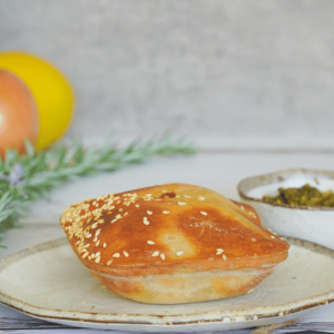 Gluten Free Curry Veg Pie