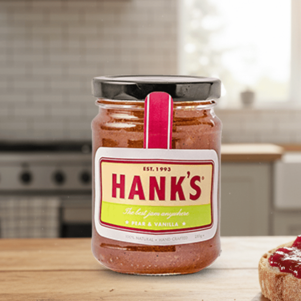 Hank's Jam - Pear and Vanilla 285g