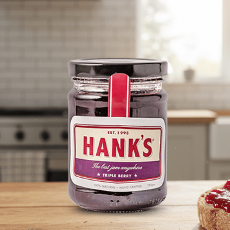 Hank's Tripleberry Jam 285g