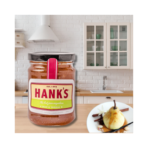 Hank's Pear and Vanilla Jam 285g