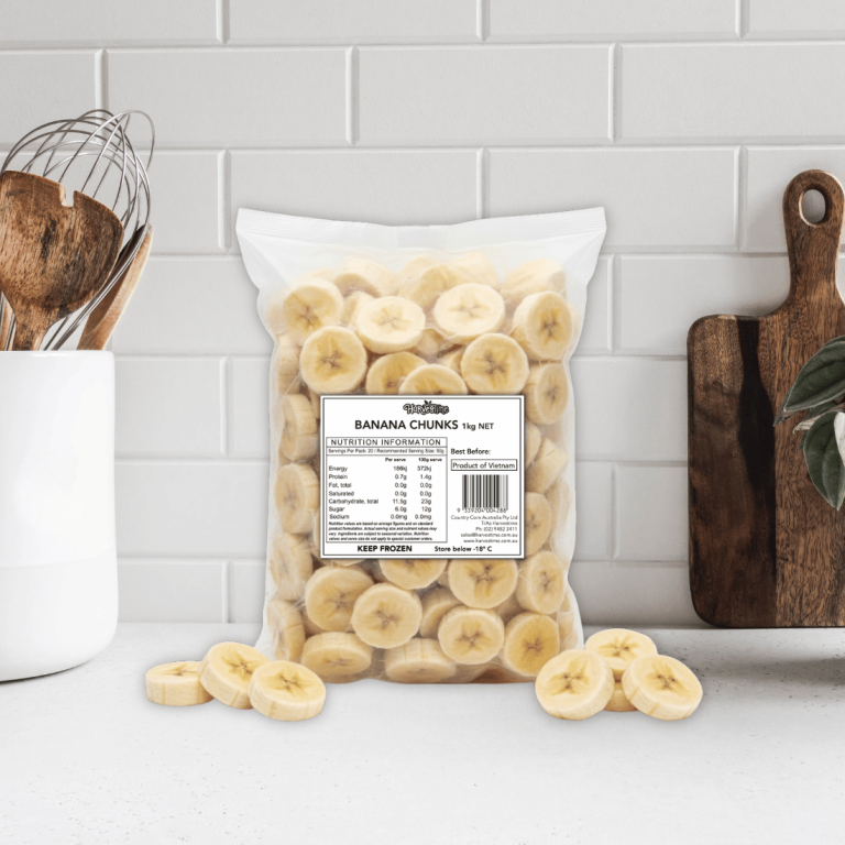 Harvestime Banana Chunks 1Kg