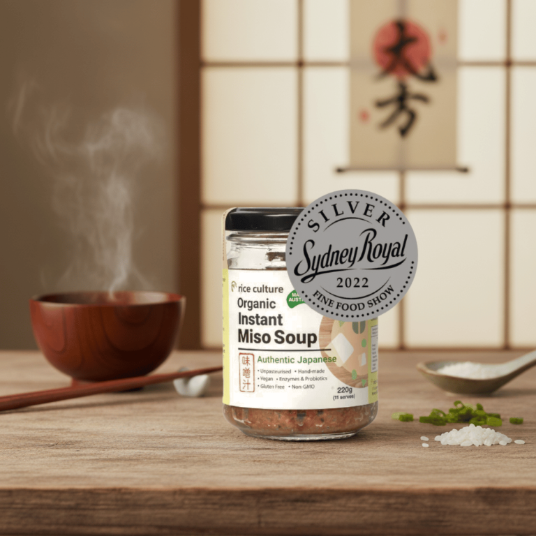 Rice Culture Organic Instant Miso Soup Authentic Japanese 220g