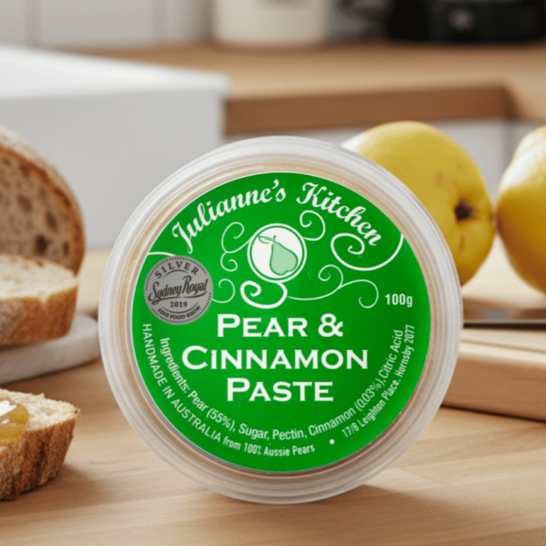 Julianne’s Kitchen Pear Cinnamon Paste 100g