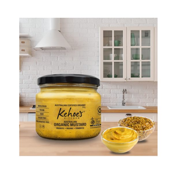 Kehoe's Aus Org Mustard 240g