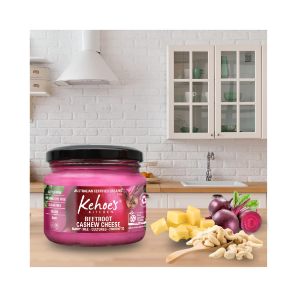 Kehoe's Betroot Cashew Cheese Dip 250g
