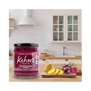 Organic Beetroot Ginger Kraut 410g