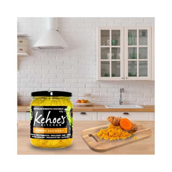 Kehoe's Turmeric Sauerkraut 410g