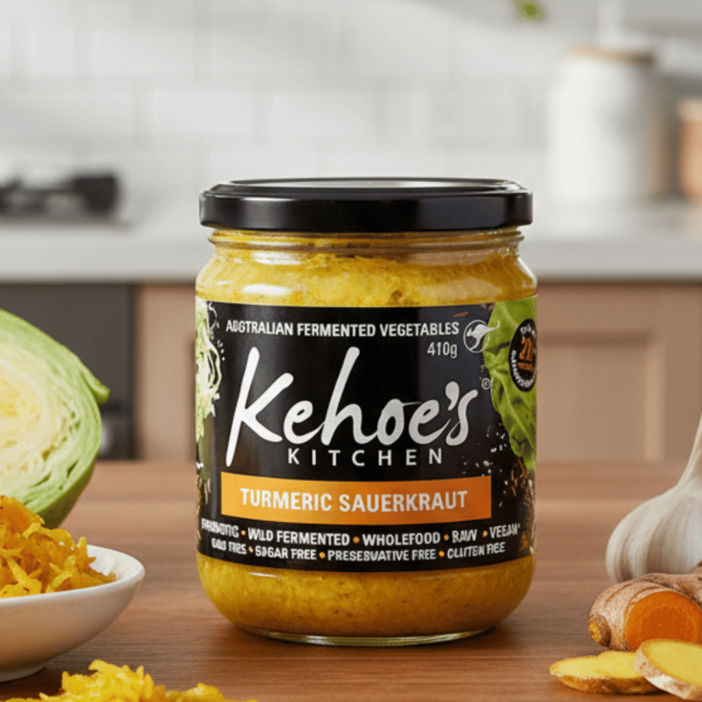Kehoe's Turmeric Sauerkraut 410g