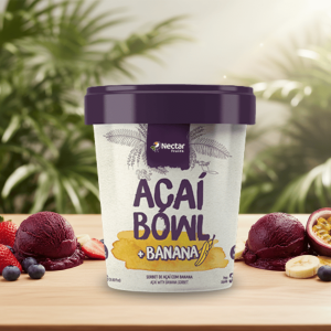 Nectar Fruits Acai Banana Sorbet 500g
