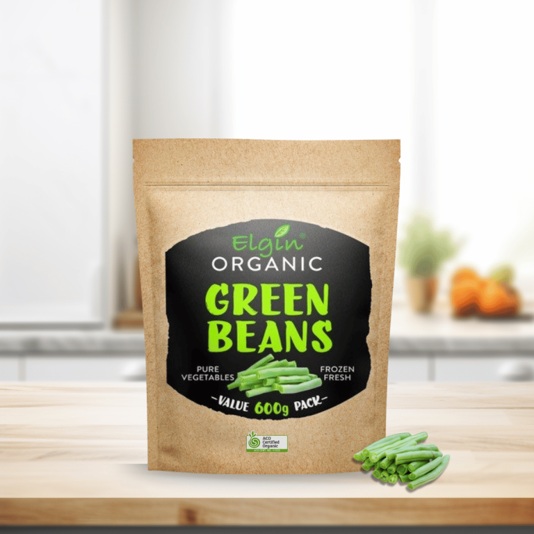 Elgin Organic Green Beans 600g
