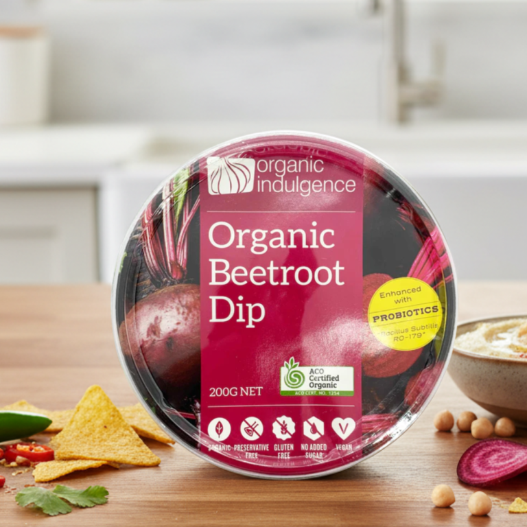 Organic Indulgence Beetroot Dip 200g