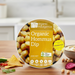 Organic Indulgence Hommus Dip 200g