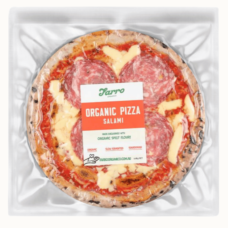 Farro Organic Spelt Pizza Salami 10 inch