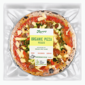 Organic Spelt Pizza Veggie 10 Inch