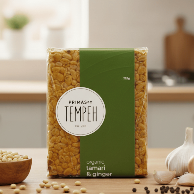 Primasoy Tamari and Ginger Tempeh 225g