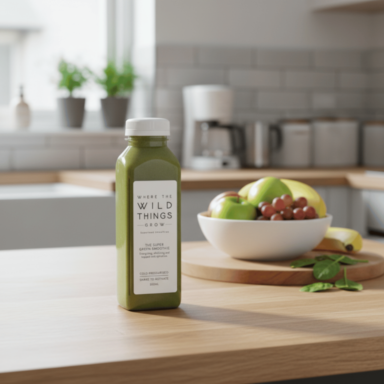 Where The Wild Things Grow Green Smoothies 350ml