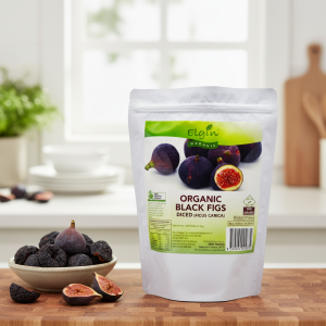 Organic Black Figs Diced 350g
