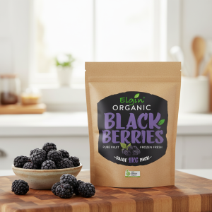 Organic Blackberries 1kg