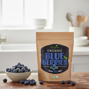 Organic Blueberries 1kg