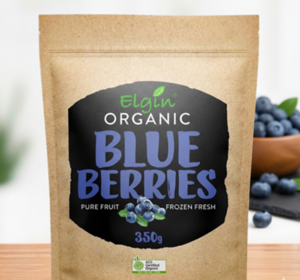 org blueberries 350g