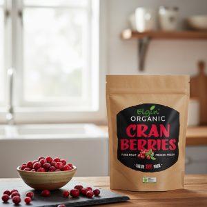 Organic Cranberries 1Kg
