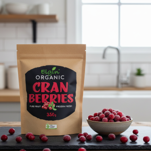 Organic Cranberries 350g