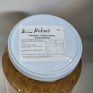 KK Tradt Org Sauerkraut 1.95Kg