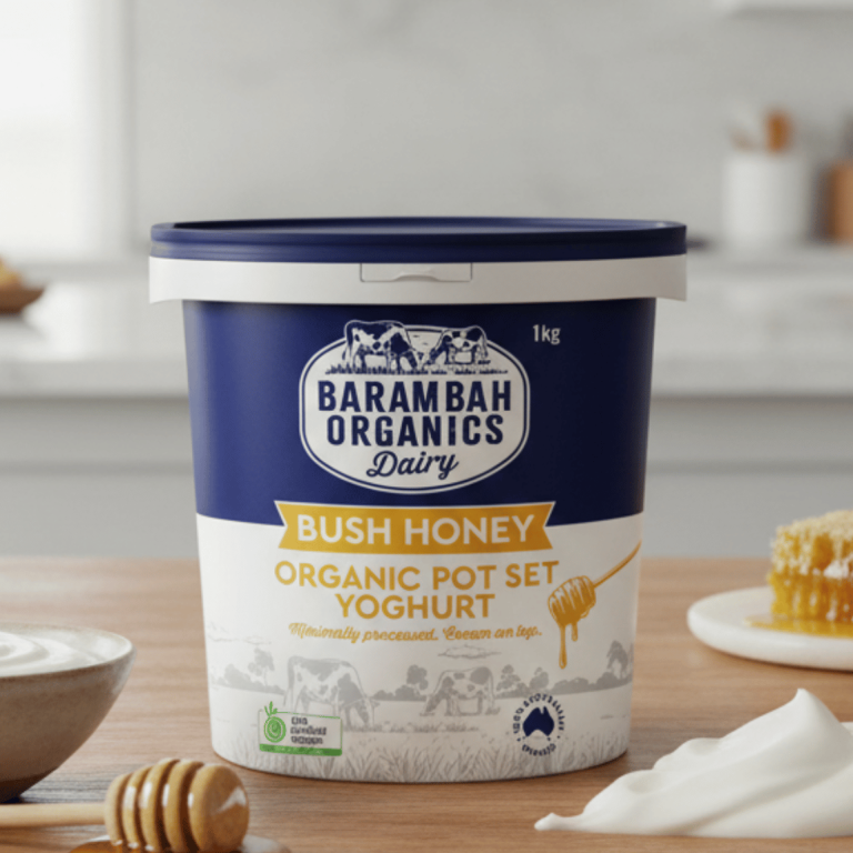 Barambah Organics Bush Honey Yoghurt 1kg
