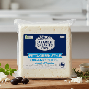 Barambah Organics Feta Cheese 250g