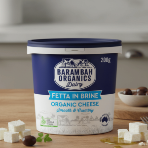 Barambah Organics Feta in Brine 200g