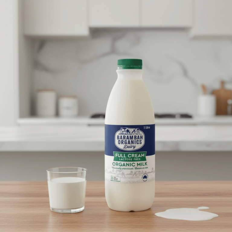 Barambah Organics Lactose Free Milk 1 Litre