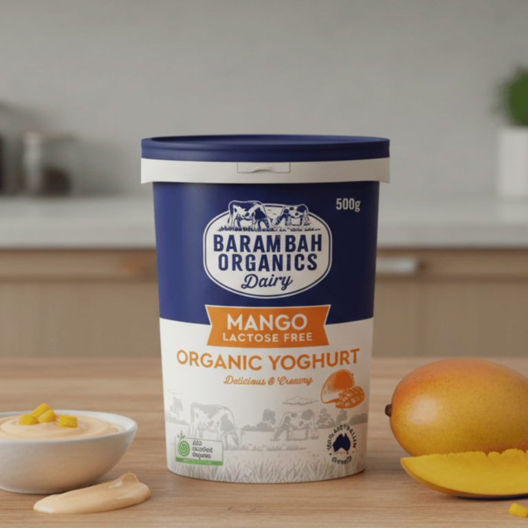 Barambah Organics Honey Yoghurt 500g