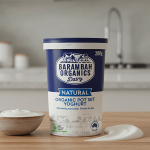 Barambah Organics Natural Yoghurt 200g