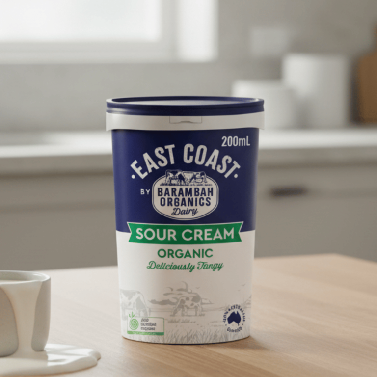 Barambah Organics Sour Cream 200ml