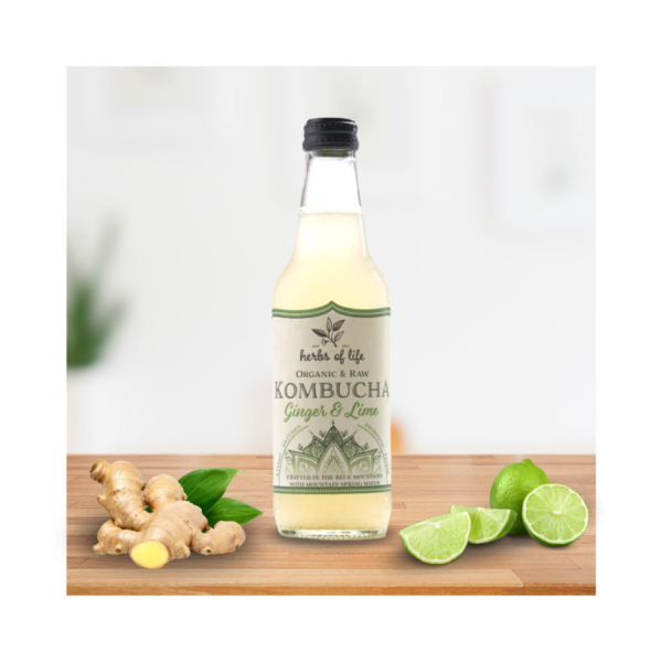Ginger Lime Kombucha 330ml