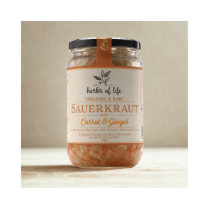 Sauerkraut Carrot and Ginger 600g