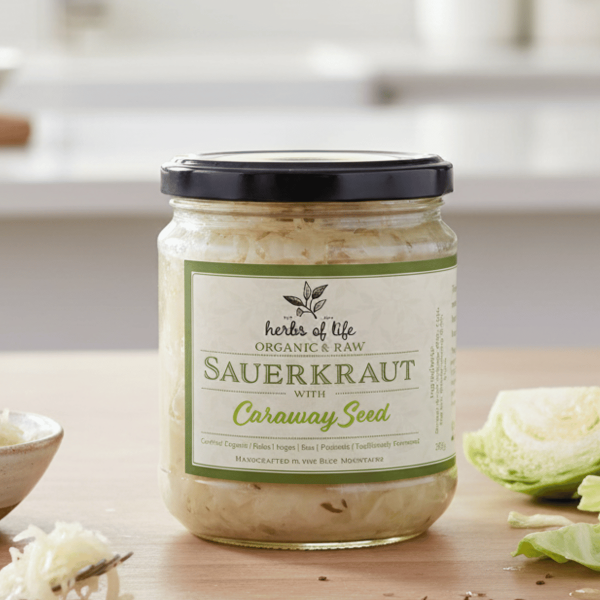 Herbs of Life Caraway Seed Sauerkraut 350g