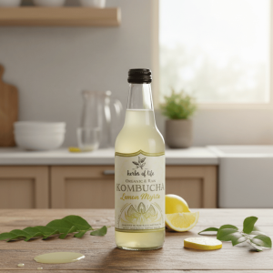 Herbs of Life Lemon Myrtle Kombucha 330ml