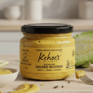 Kehoe’s Australian Organic Mustard Paste 240g