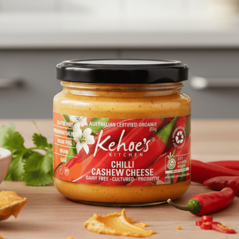 Kehoe’s Organic Chilli Cashew Cheese 250g
