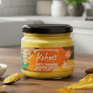 Kehoe’s Cashew Turmeric Cheese 250g