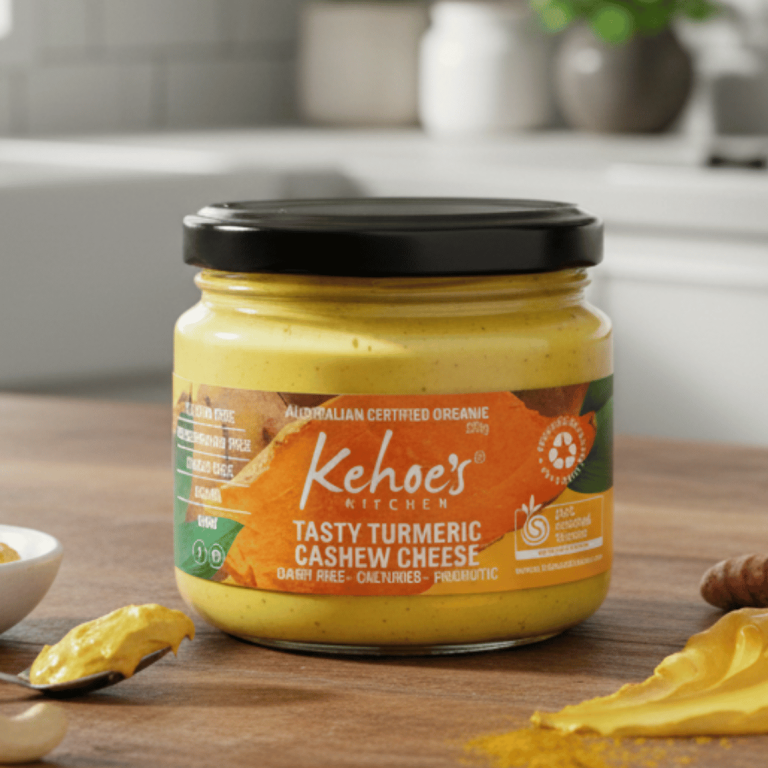 Kehoe’s Cashew Turmeric Cheese 250g