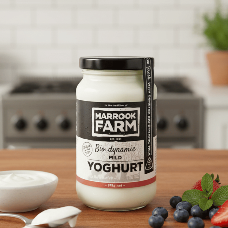 Marrook Farm Biodynamic Mild Yoghurt 375gm