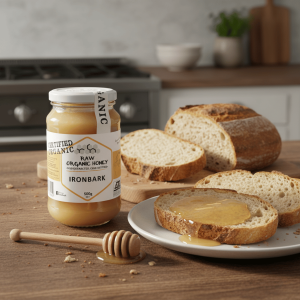Org Iron Bark Honey 500g