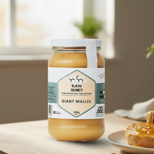 Raw Honey White and Giant Mallee 500g