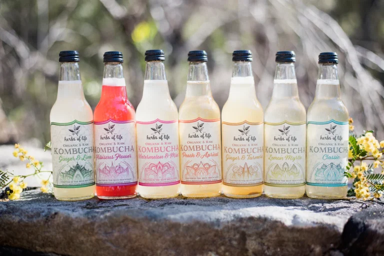 Taste the Goodness: Explore the Delicious & Healthy Herbs of Life Kombucha Range
