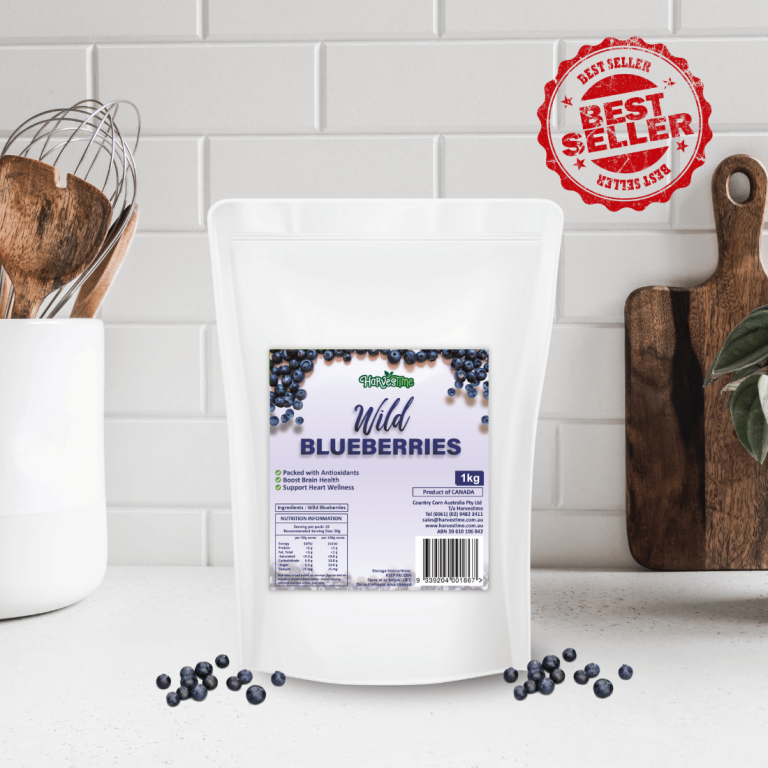 Harvestime Wild Blueberries 1Kg