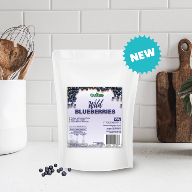 Harvestime Wild Blueberries 500g